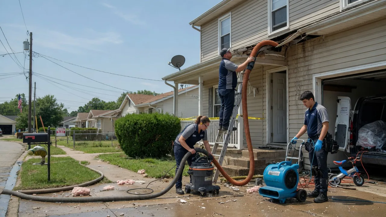 Water Damage Restoration in Benwood, WV near me